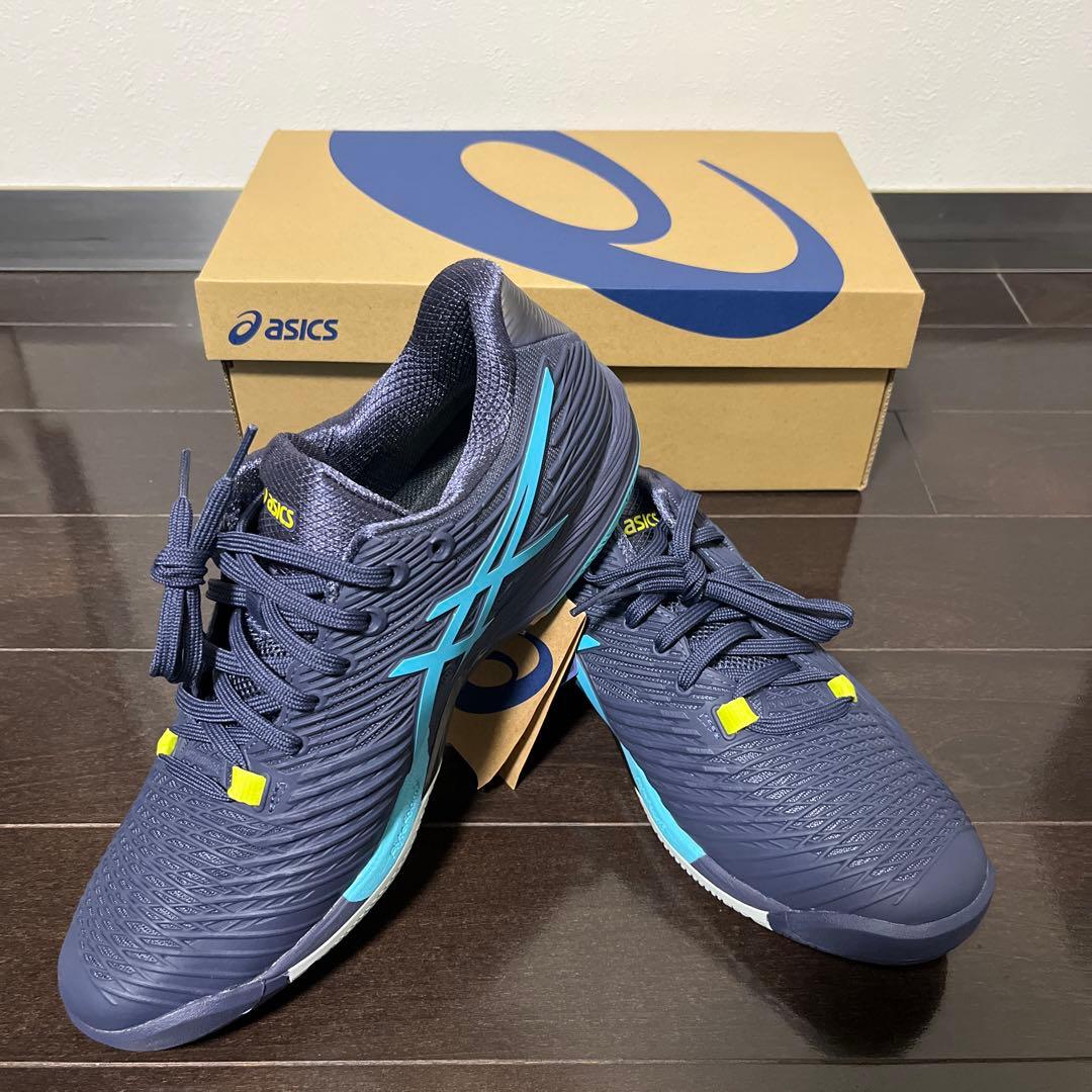 【新品未使用】アシックス　テニスシューズ SOLUTION SPEED FF2