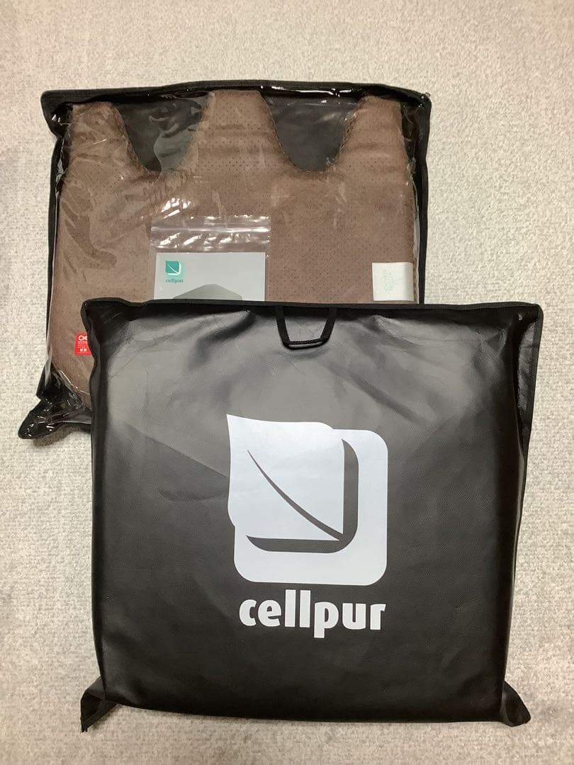 セルプール 座布団　フォー・ユア・ヒップＩＩＩ　ブラウン　２個