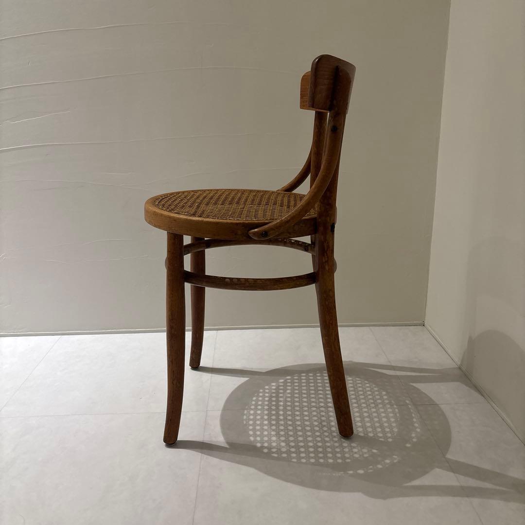 【幻の名作】オールドマルニ 伝説の銀行椅子 ベントウッドチェア 孔雀マーク