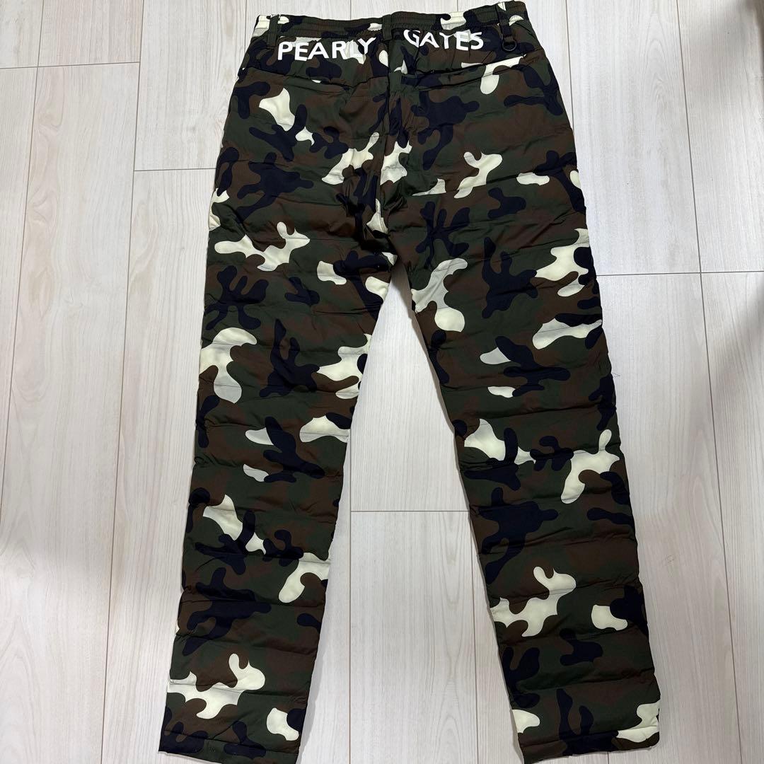 PEARLY GATES パーリーゲイツ★中綿パンツ 迷彩 カモフラ ゴルフ