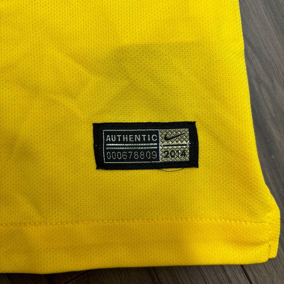 ブラジル代表 2014 ネイマール サイン オーセンティック 新品タグ付