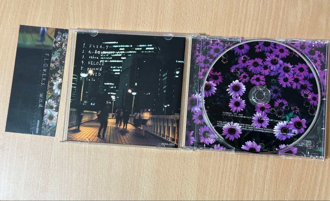 j*o様 w.o.d. 1st miniアルバム 「F.L.O.W.E.R.S.