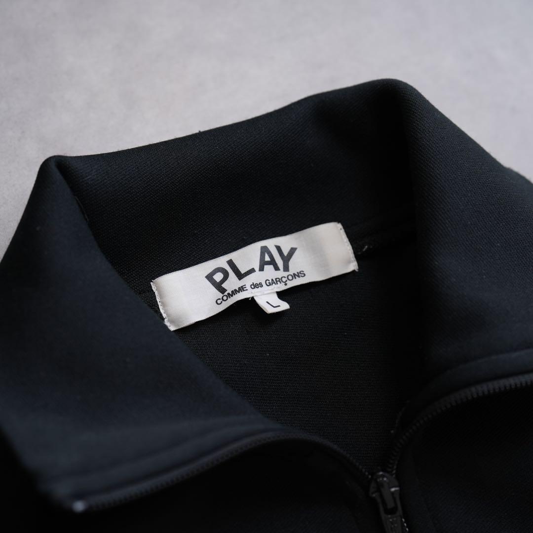 PLAY COMMEdesGARCONS ジップ スウェットシャツ ジャージー