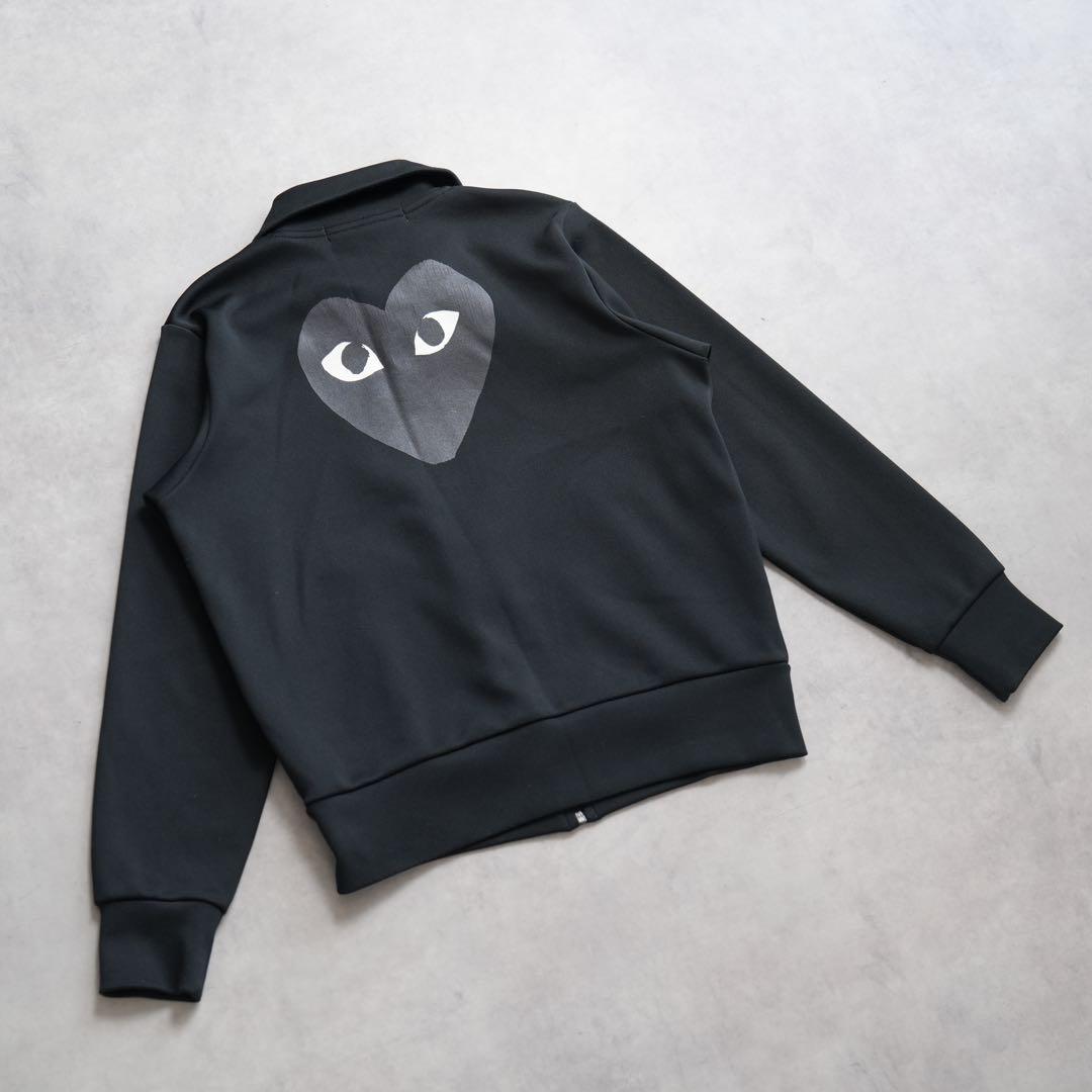 PLAY COMMEdesGARCONS ジップ スウェットシャツ ジャージー