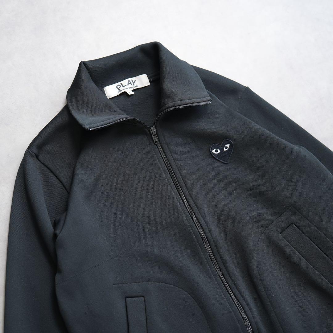 PLAY COMMEdesGARCONS ジップ スウェットシャツ ジャージー
