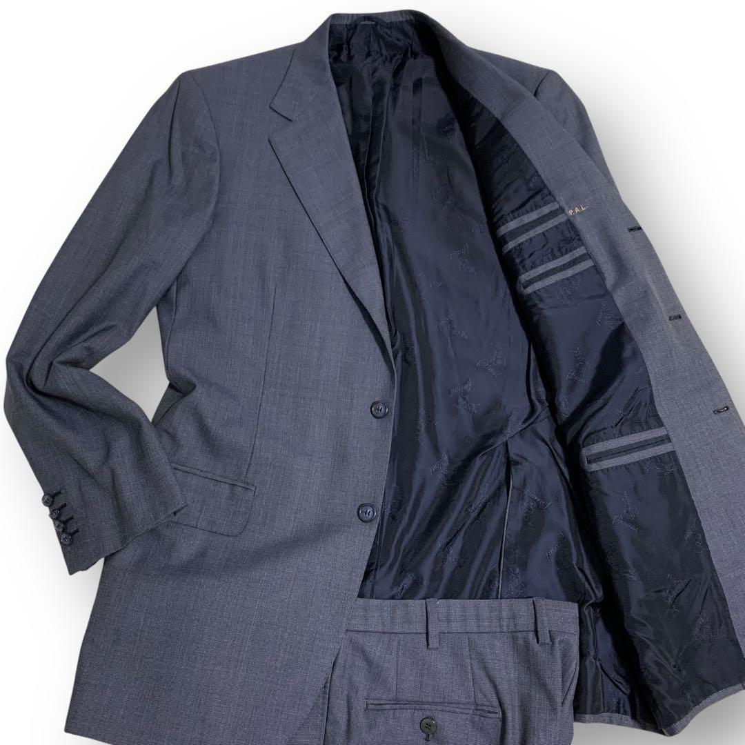 【大きいサイズ】 Brioni ブリオーニ スーツ セットアップ 裏地総柄