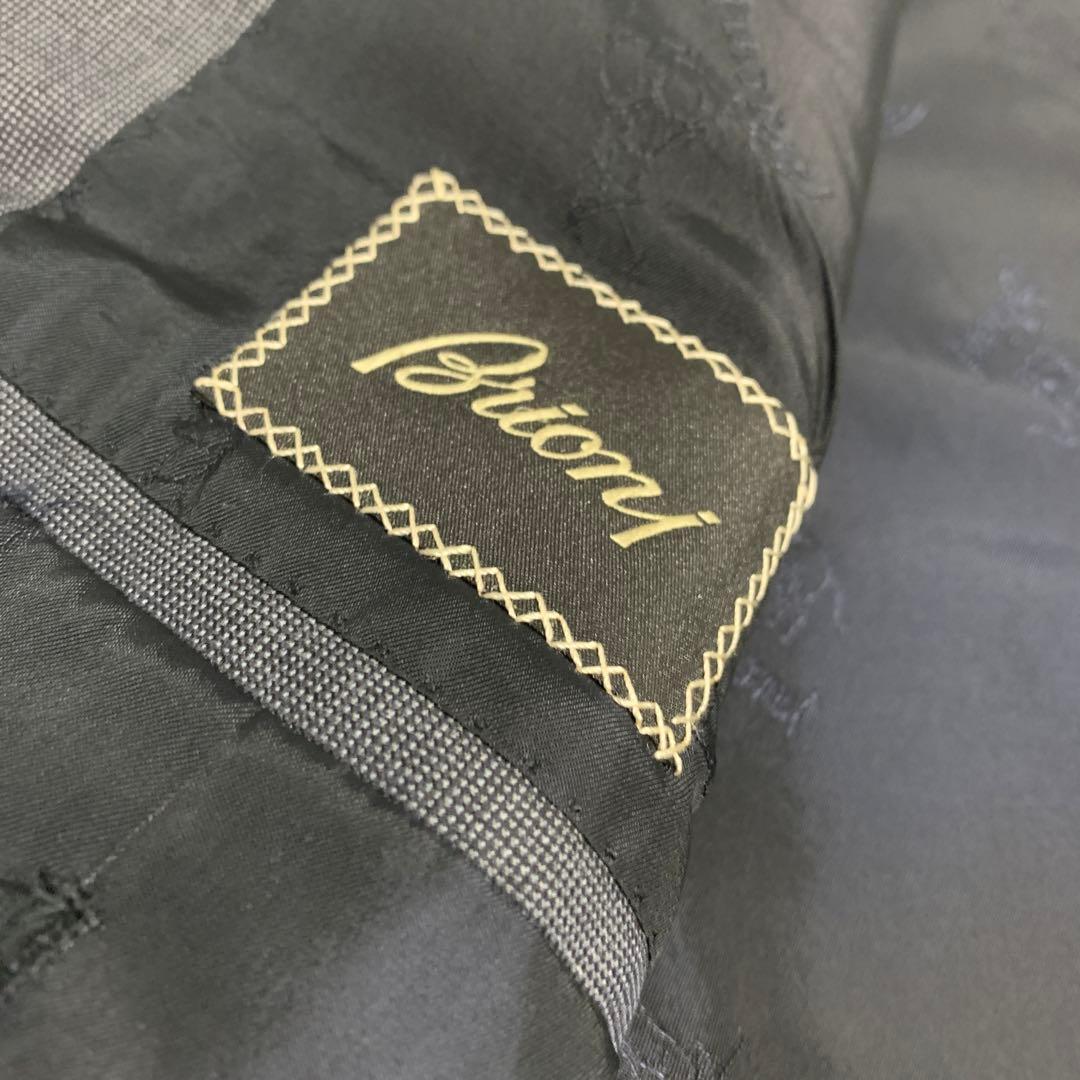 【大きいサイズ】 Brioni ブリオーニ スーツ セットアップ 裏地総柄