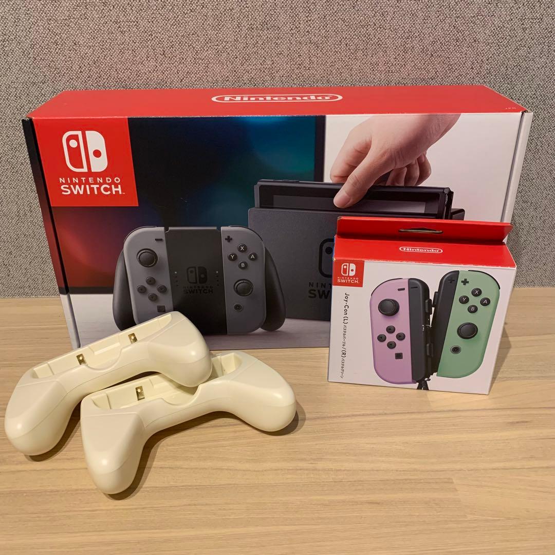 【即購入不可】Nintendo Switch本体、ジョイコン※注意点あり
