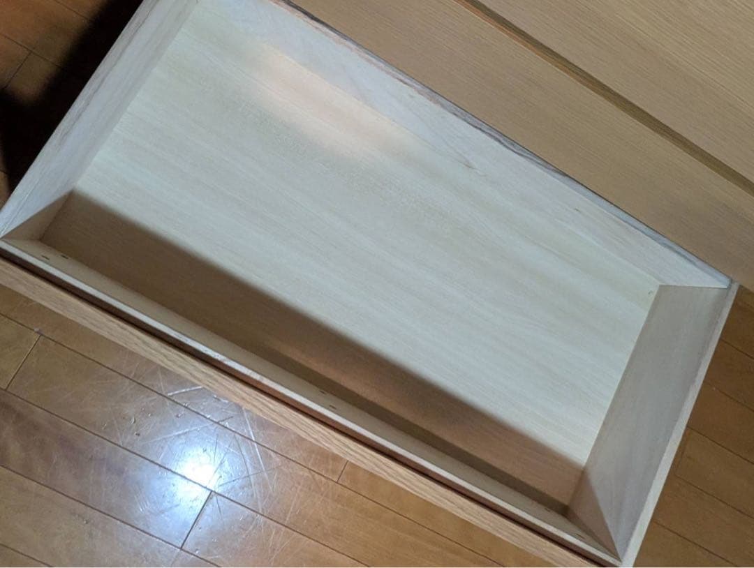 ■送料込■無印良品 6段チェスト オーク材 たんす 棚 衣類収納 脚付