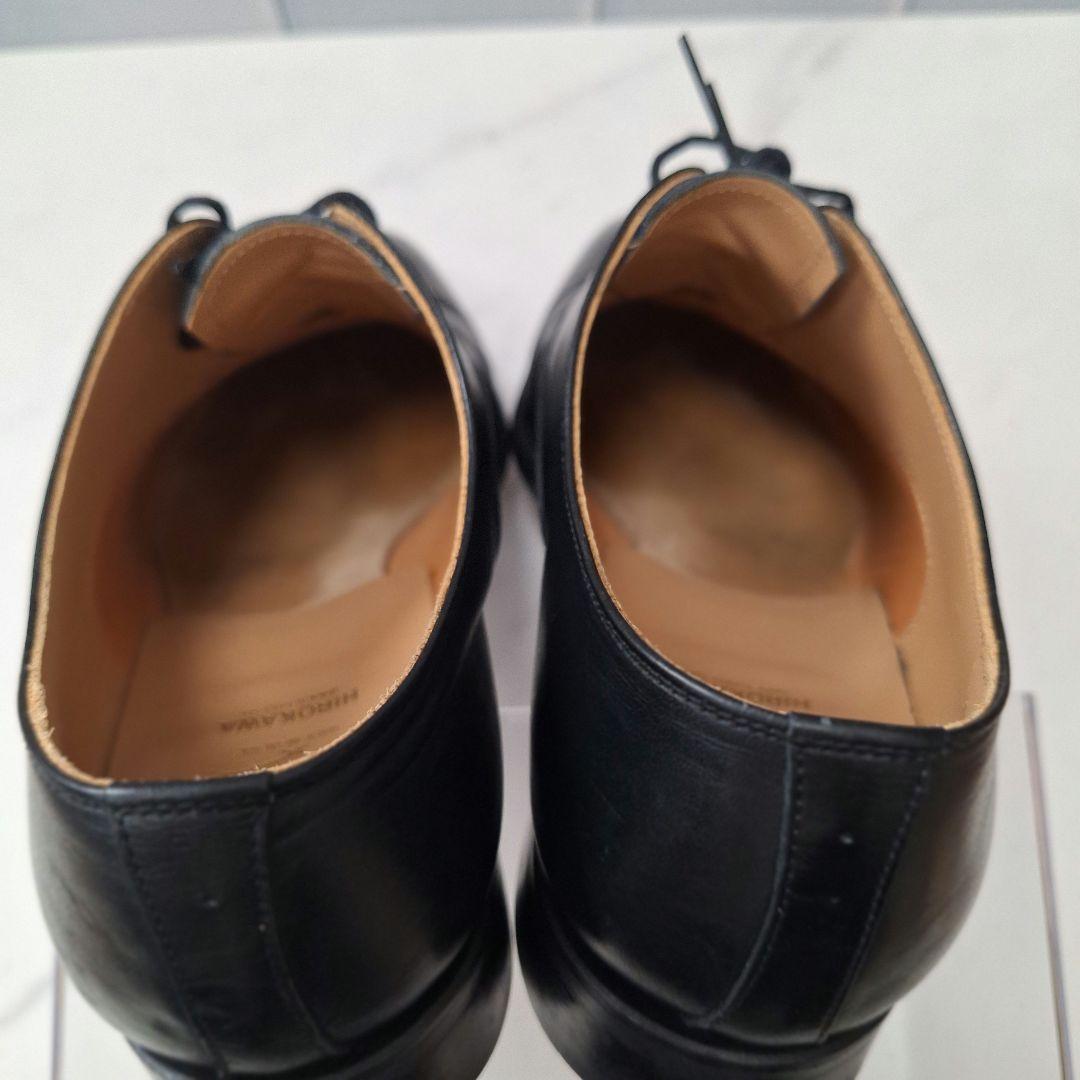 【良品】 スコッチグレイン 25 EEE ストレートチップ 革靴 黒 内羽根