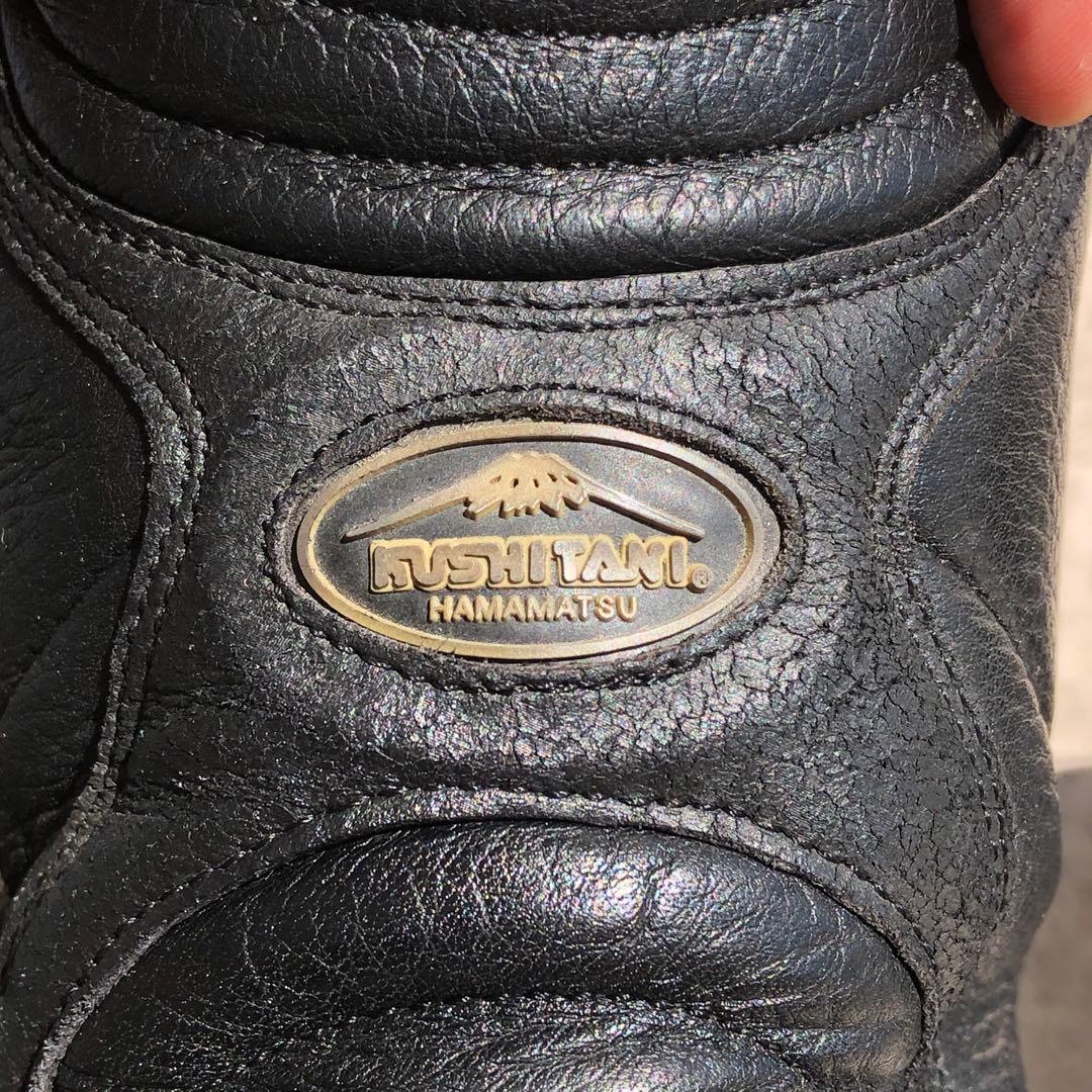 良品‼️ クシタニ kwp バイク ブーツ 黒 25 レザー ショート