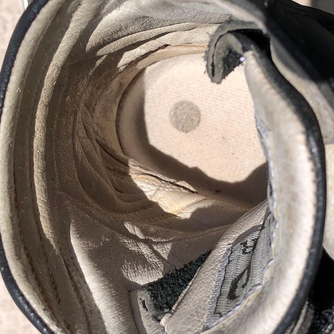 良品‼️ クシタニ kwp バイク ブーツ 黒 25 レザー ショート