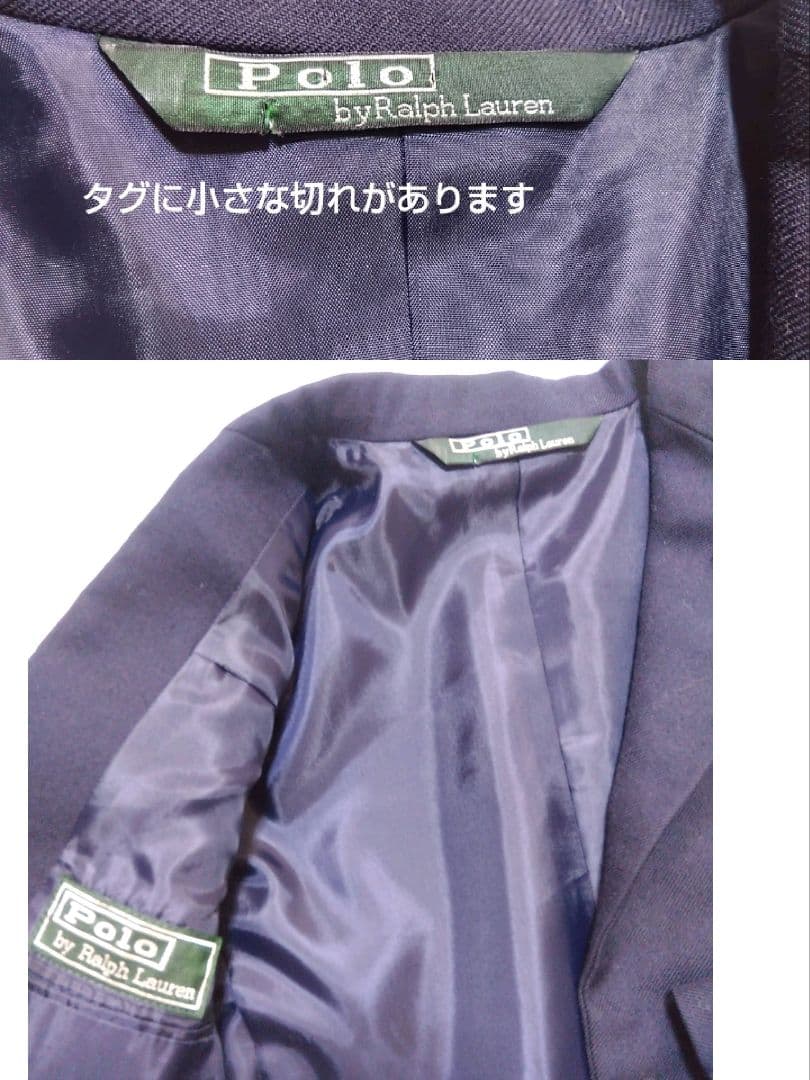 ラルフローレン 110cmスーツ一式　金ボタン　紺ブレ