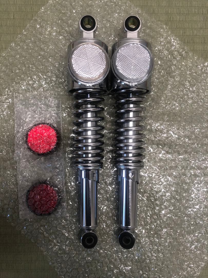 Z1/Z2 STDタイプリアショック　PMC製　リフレクター赤、クリアセット