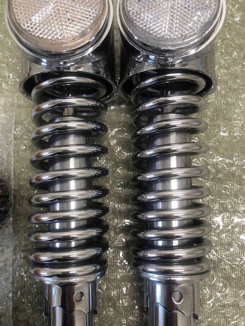 Z1/Z2 STDタイプリアショック　PMC製　リフレクター赤、クリアセット