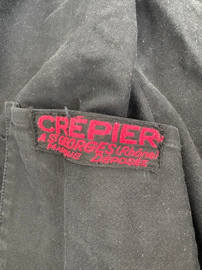 【special】CREPIER black moleskin jacket