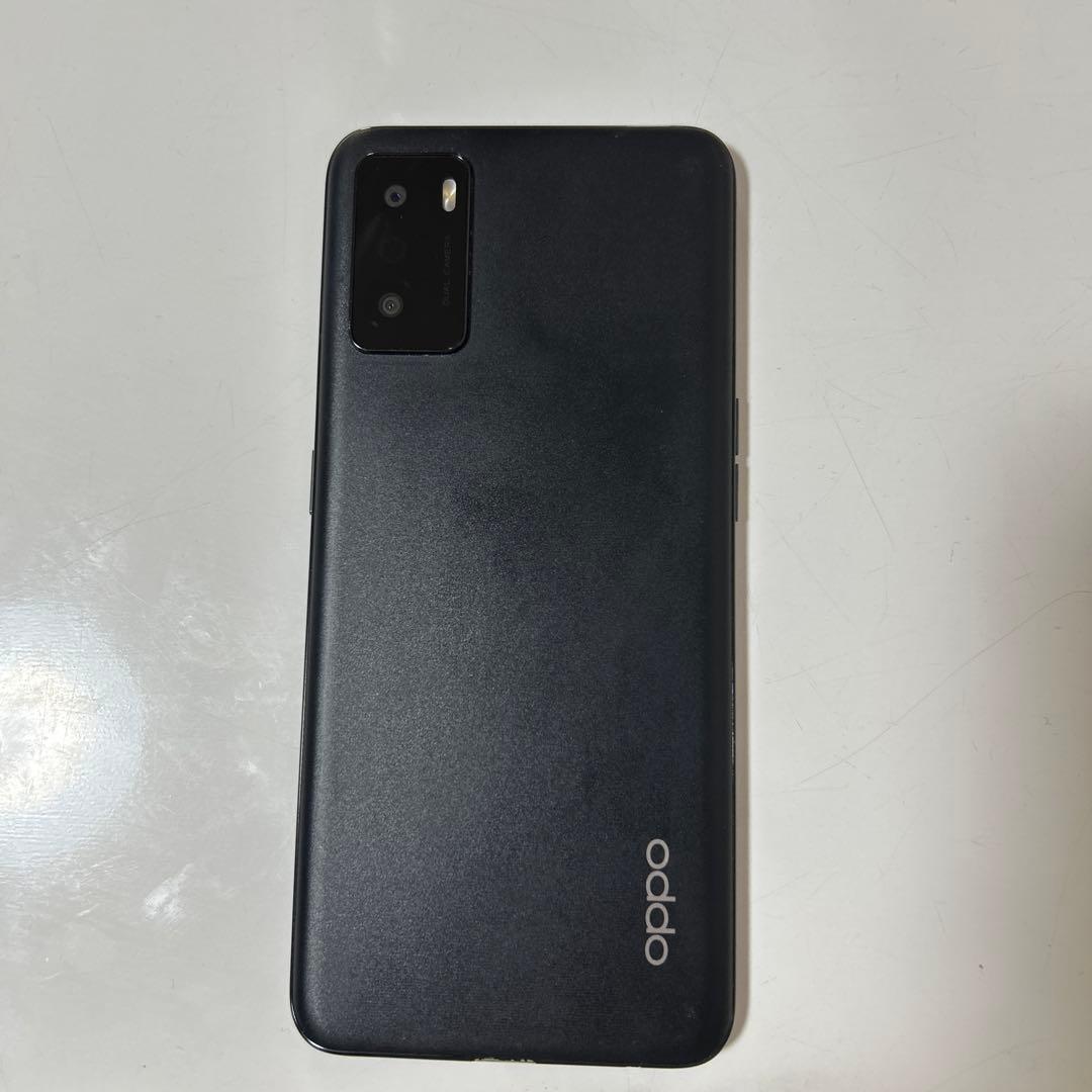美品 OPPO スマートフォン ブラック A55