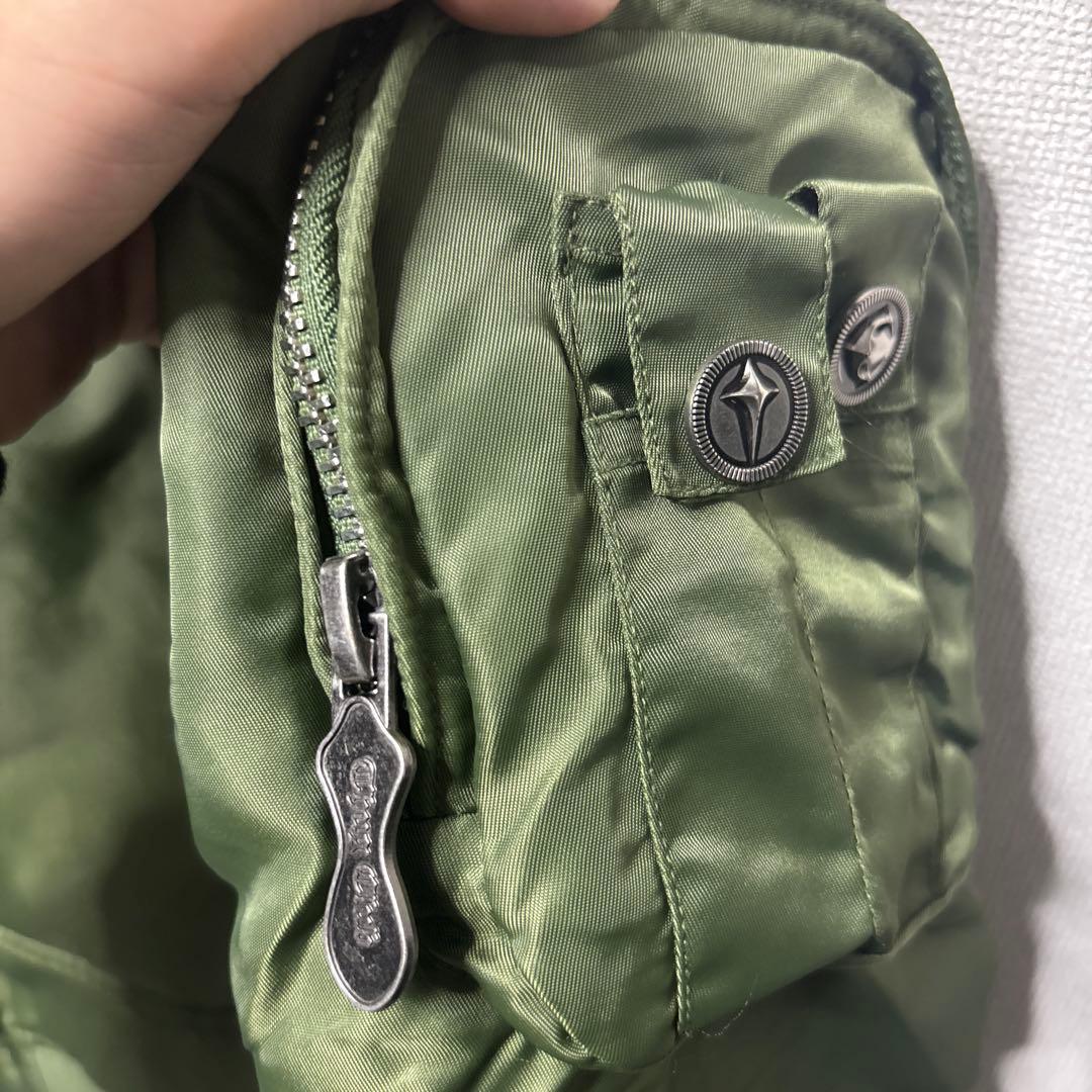 Thug club サグクラブ MA-1 カーキ　（希少）