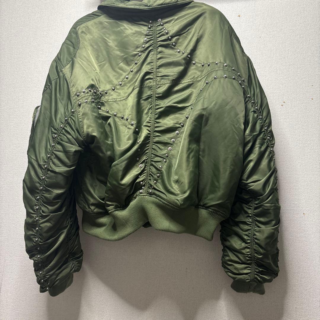 Thug club サグクラブ MA-1 カーキ　（希少）