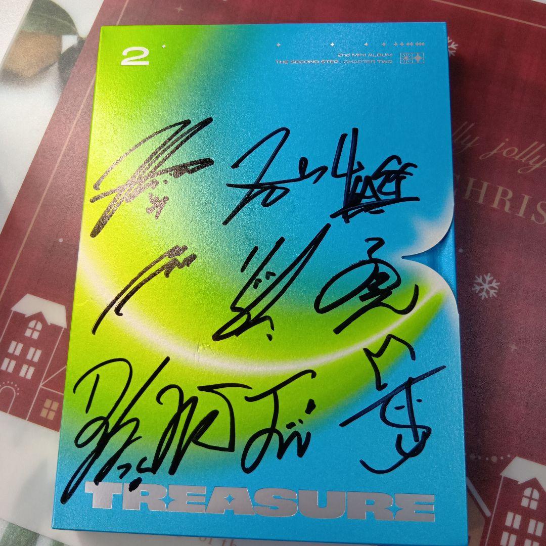 treasure　プロモアルバム　非売品　サイン入り　chapter two　①