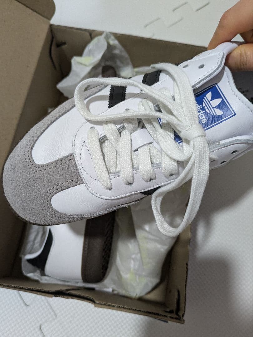 Adidas アディダス SAMBA OG スニーカー 23cm ホワイト 白