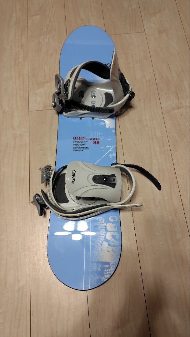IGNIO スノーボード 88 バインディング・Headブーツ付き