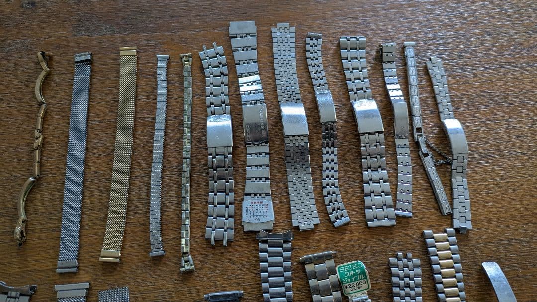 7 金属製腕時計バンドセット多数 メンズ　レディース