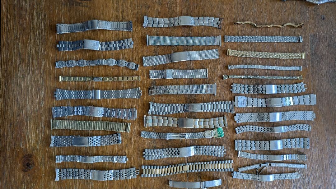 7 金属製腕時計バンドセット多数 メンズ　レディース