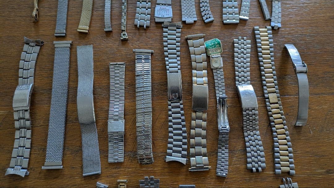 7 金属製腕時計バンドセット多数 メンズ　レディース