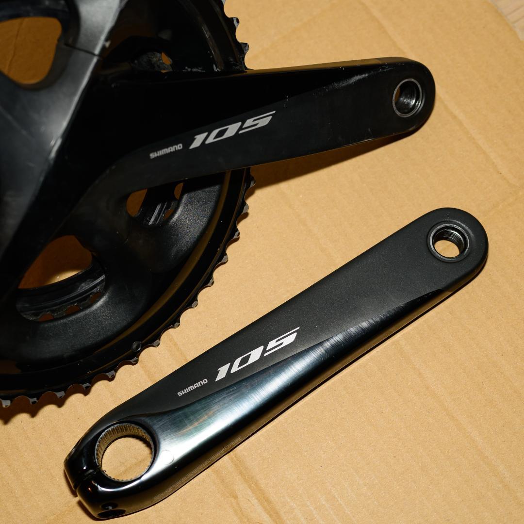 【良品】Shimano 105 クランクセット 52-36T 11速
