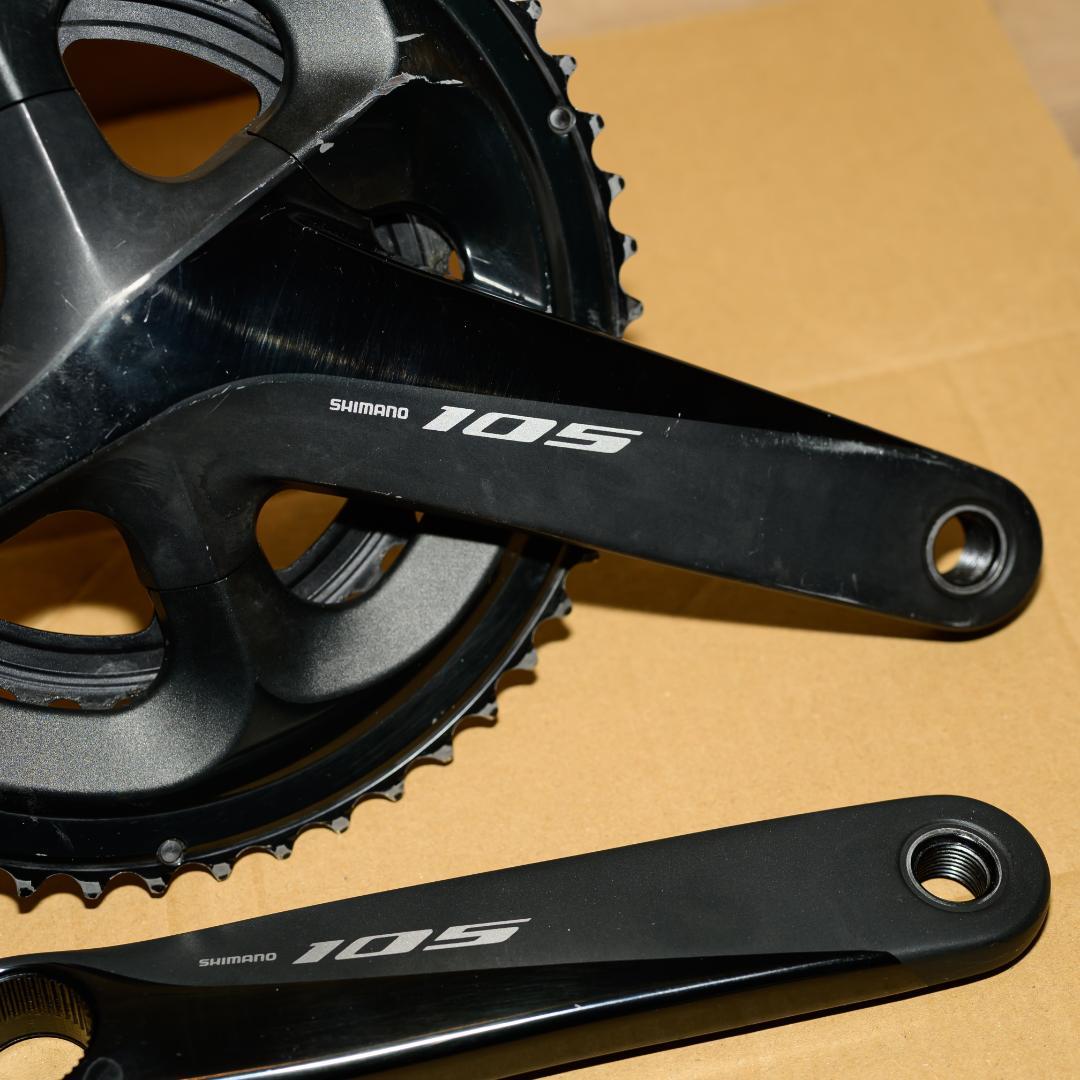 【良品】Shimano 105 クランクセット 52-36T 11速