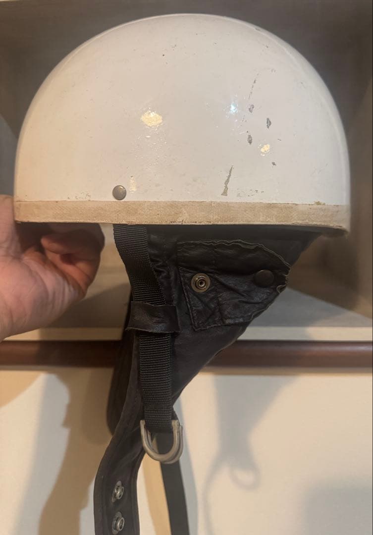 【希少】DAVIDA 半帽 半ヘル 英国製 ヘルメット