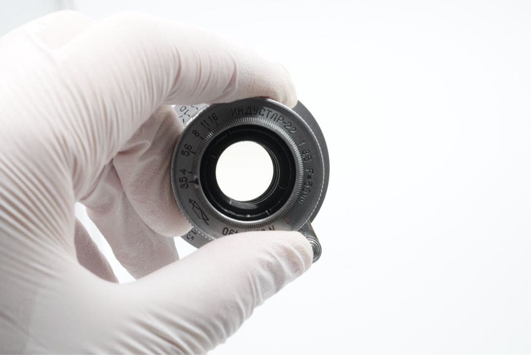 分解清掃済 沈胴型レンズ INDUSTAR-22 50mm f3.5 KMZ 1