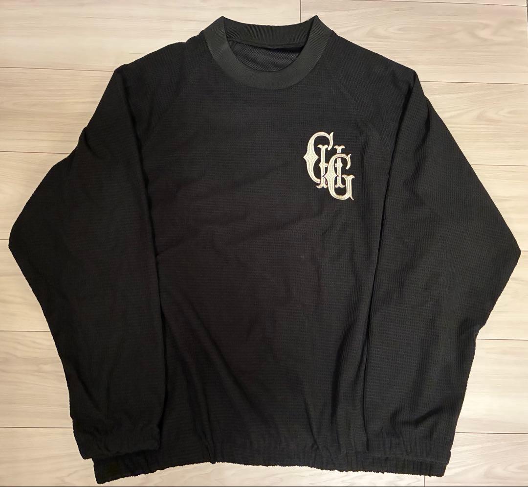 Cph/Golf CLUB WAFFLE P/O JKT 【BLACK】 L