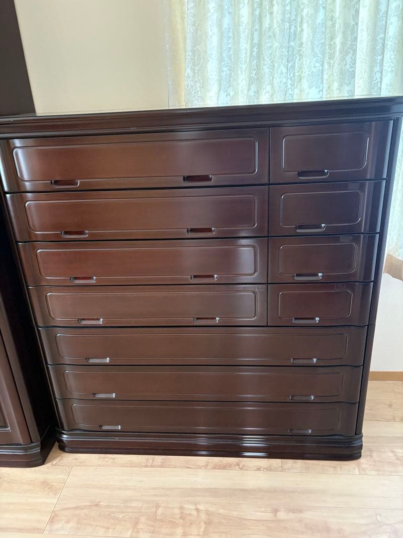 GY1021 府中家具　桐箪笥　整理タンス　7段