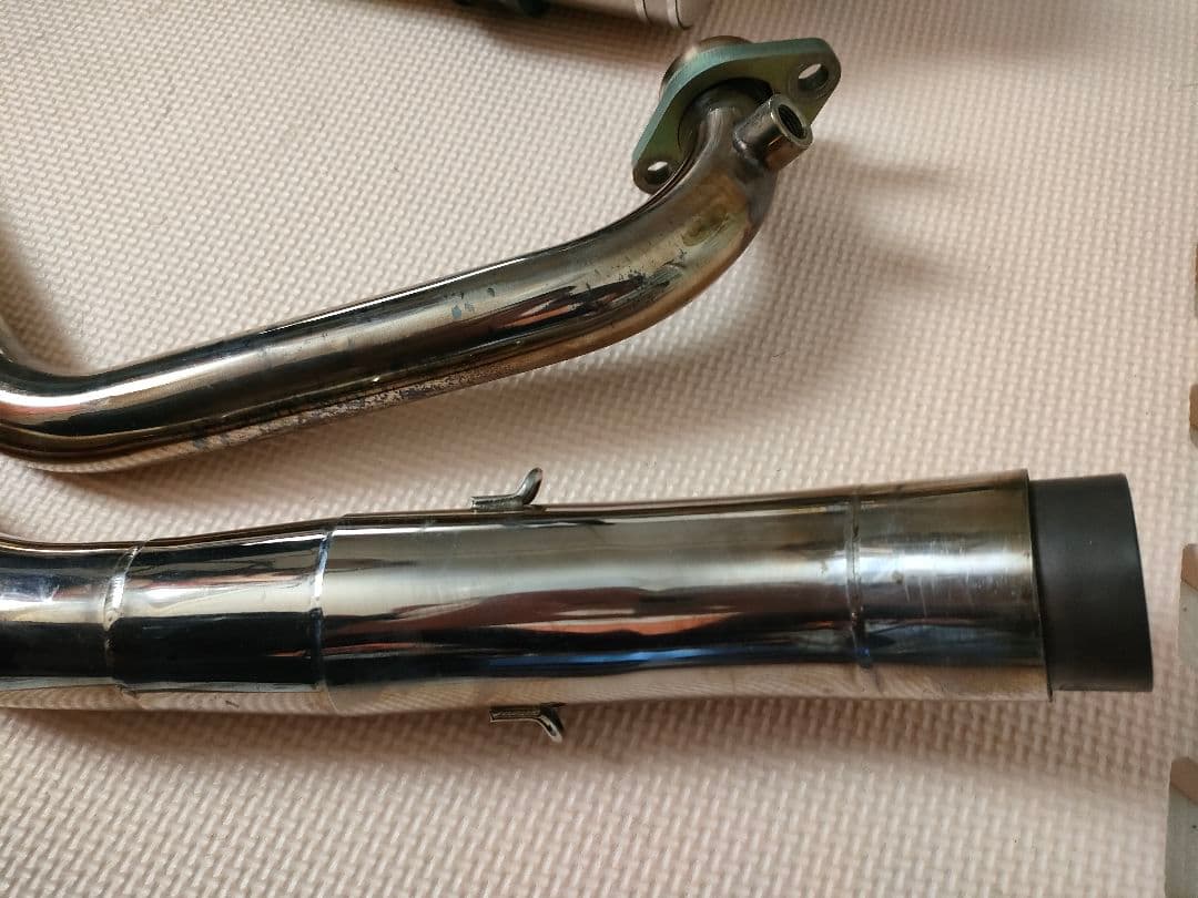 スズキ　GSX-R125 S125 WR'S　チタンオーバルフルエキ