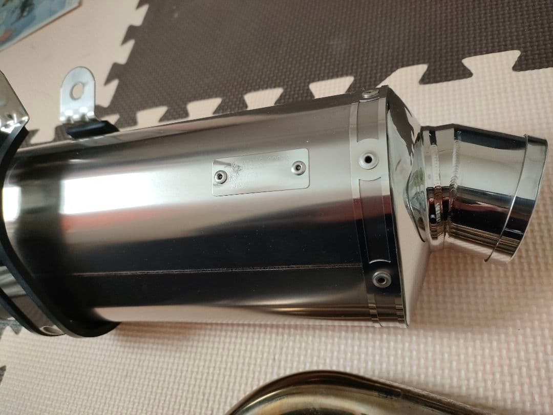 スズキ　GSX-R125 S125 WR'S　チタンオーバルフルエキ