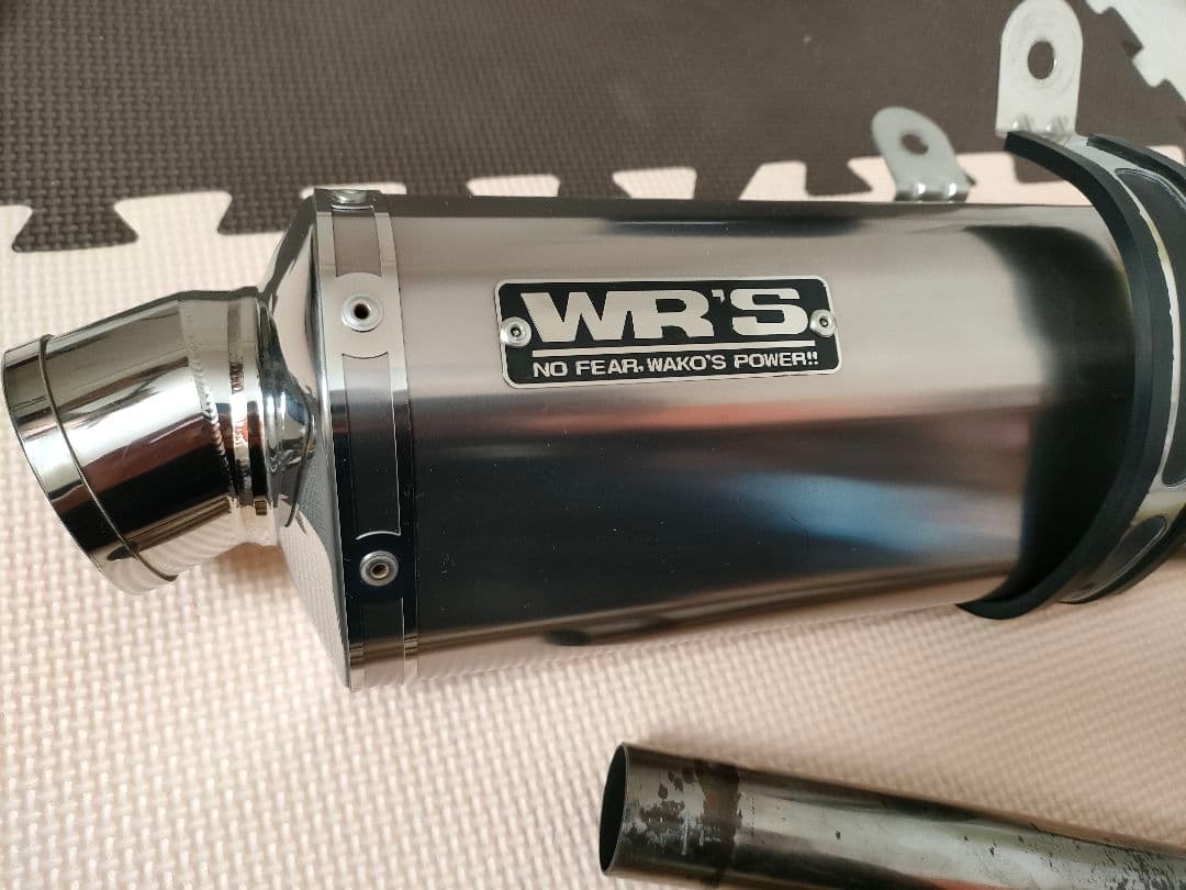 スズキ　GSX-R125 S125 WR'S　チタンオーバルフルエキ