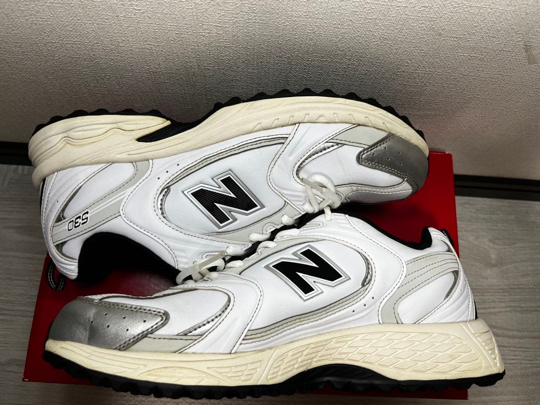 【26.5】New Balance UGS530B ホワイト/シルバー