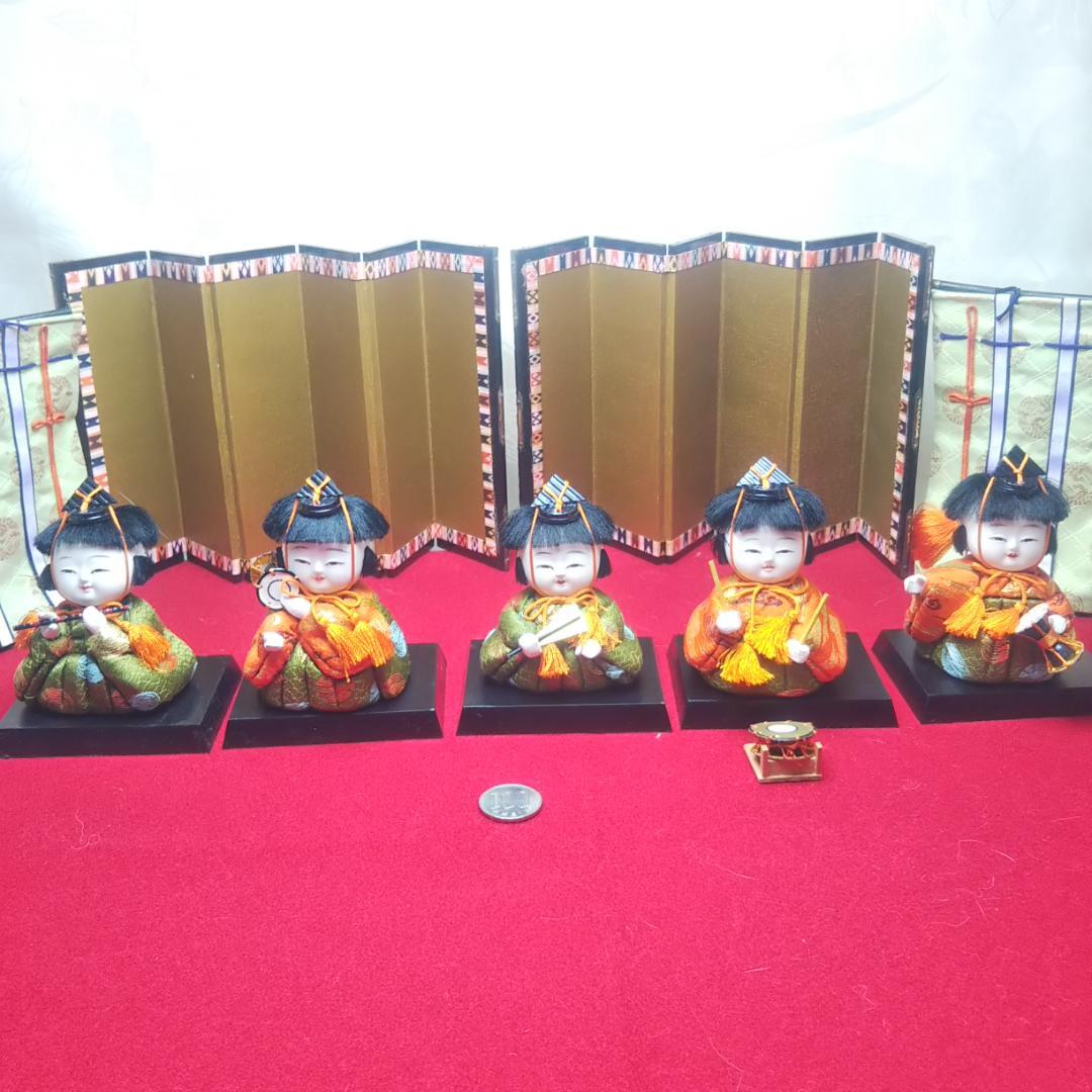 雛人形セット ひな祭り 15体 木目込み人形