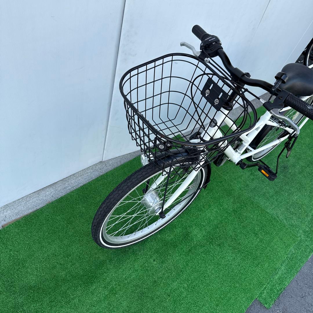 子供用自転車22インチ ホワイト【引き取り限定】