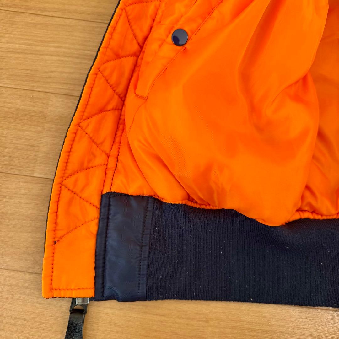 【現地購入】NASA MA-1 フライトジャケット 紺 S フロリダ宇宙センター