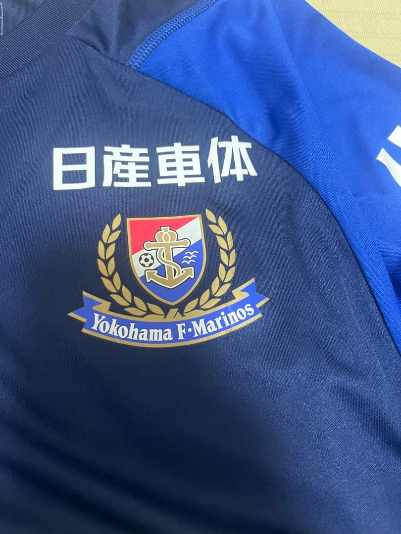 横浜F・マリノス　adidas 2024トレーニングジャージー半袖