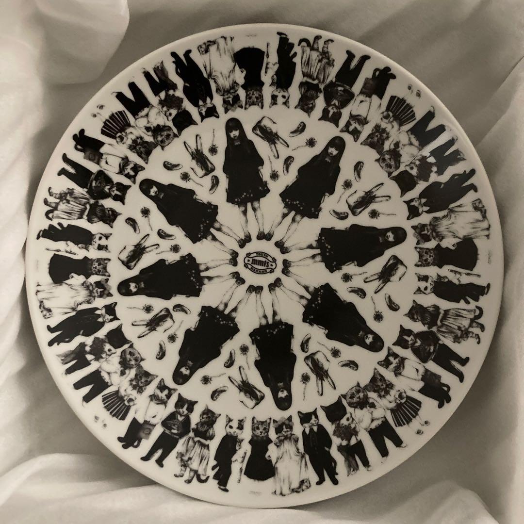 ヒグチユウコ✖️しょこたん　mmts 猫10匹 九谷焼 プレート