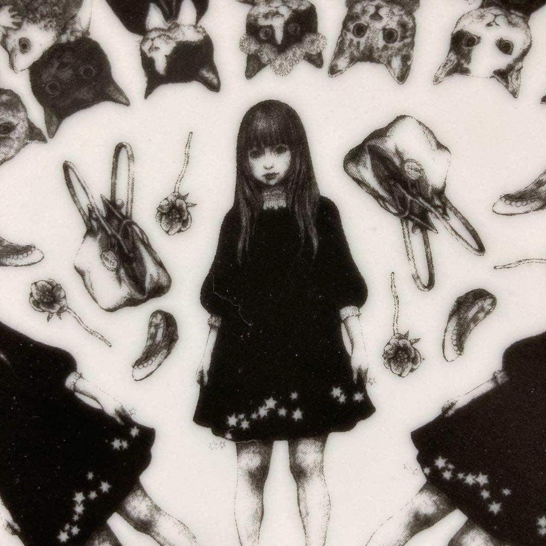 ヒグチユウコ✖️しょこたん　mmts 猫10匹 九谷焼 プレート