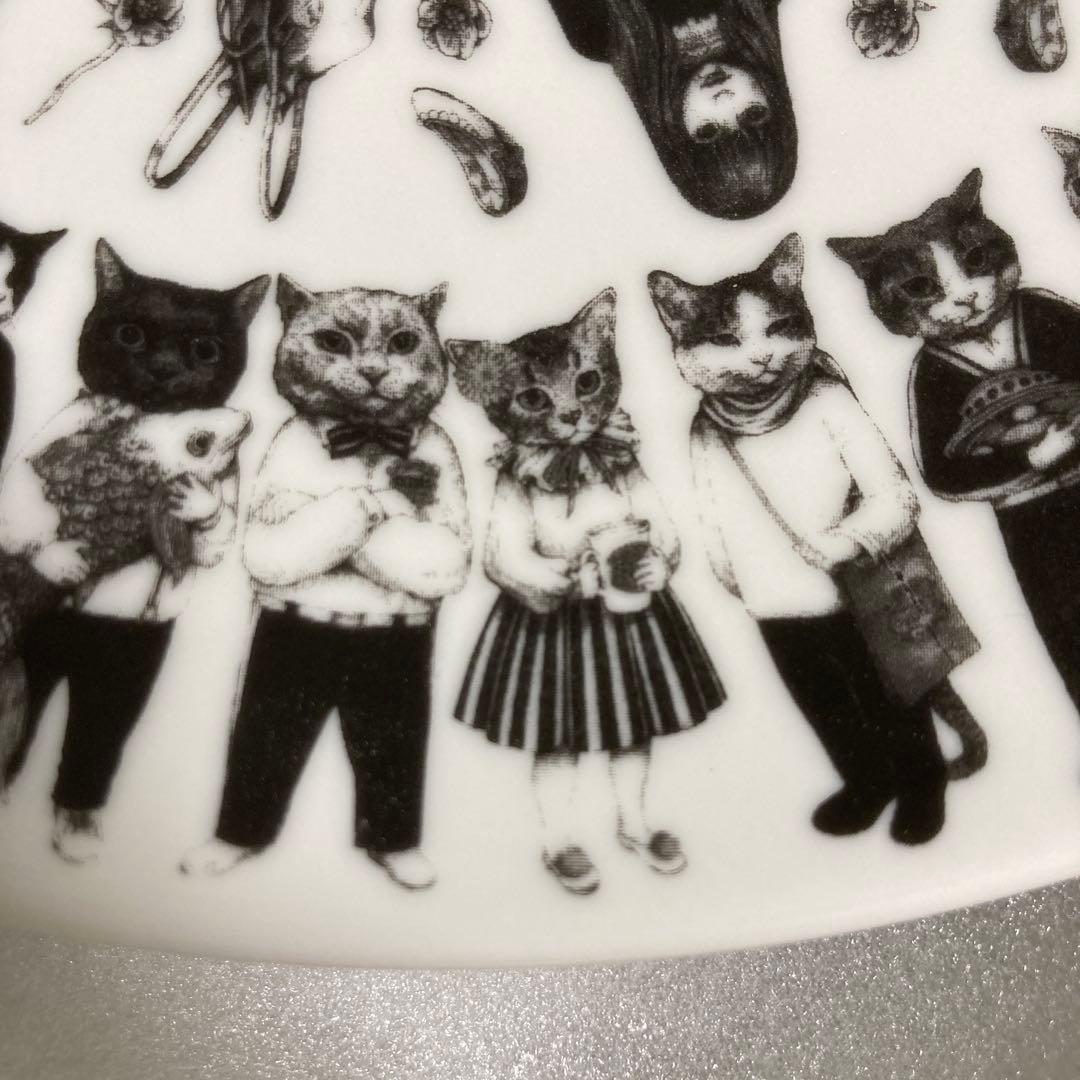 ヒグチユウコ✖️しょこたん　mmts 猫10匹 九谷焼 プレート