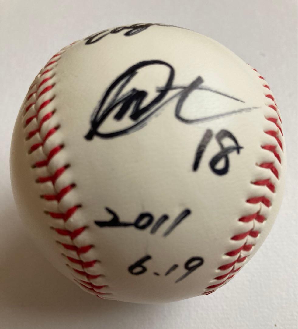 ガ*コ様 【超貴重・限定品】田中将大選手東日本大震災チャリティー直筆サインボール