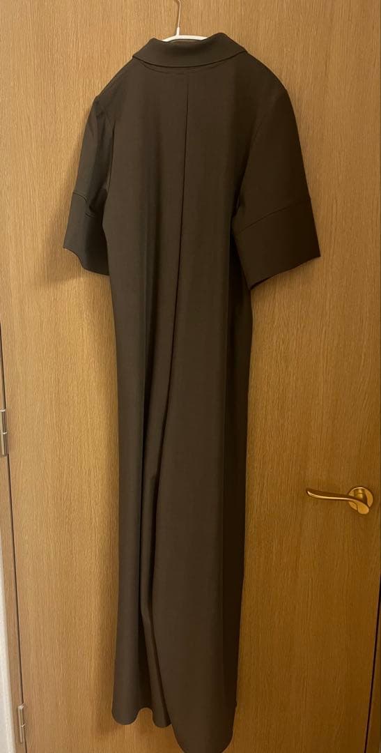 アダムエロペ　ポロシャツオールインワン　ブラウン　38