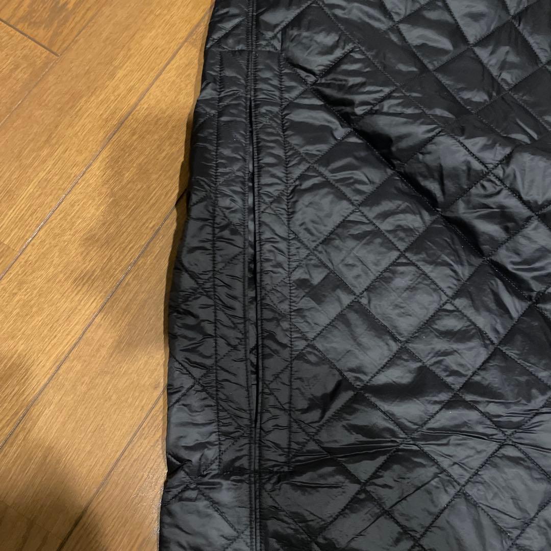 エンジニアードガーメンツ×バブアー 変形キルティングベスト L ブラック