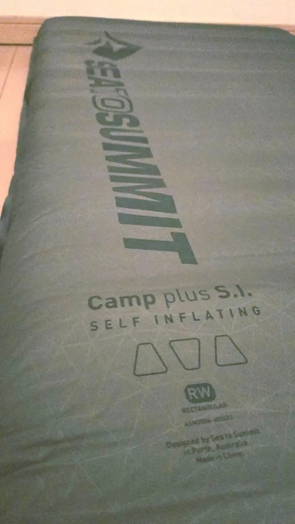 【美品】SEA TO SUMMIT キャンププラスS.I.　レギュラーワイド